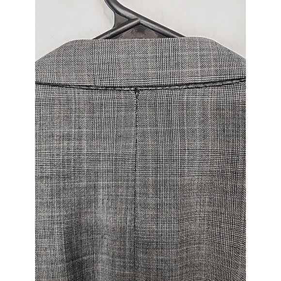 Gray Wool Cashmere Blend Sport Coat Academia Preppy Refined | Jos A Bank 46R - Picture 8 of 10